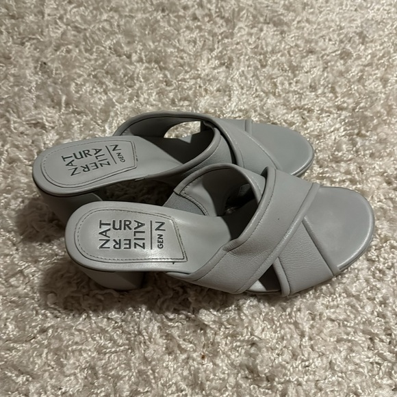 Naturalizer Gen N Gray Mules - Picture 2 of 10
